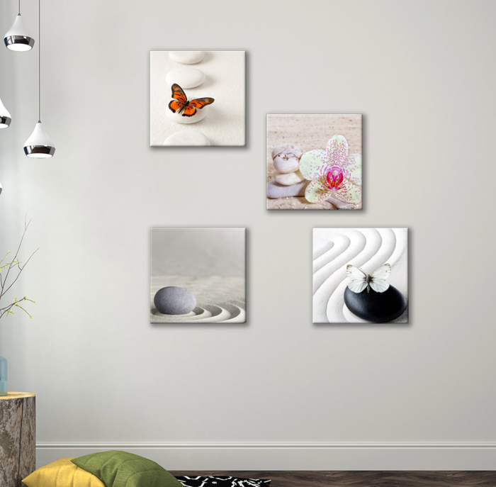 Set de 4 tablouri : Relaxare [2]