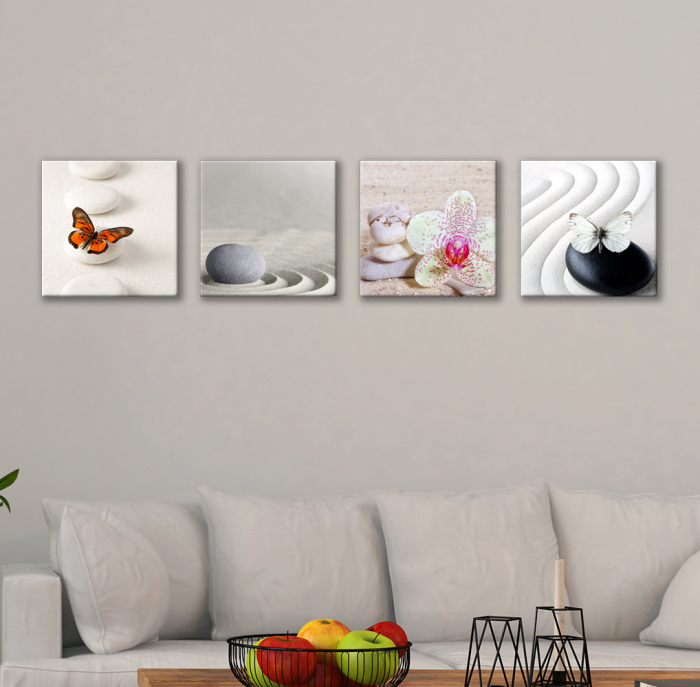 Set de 4 tablouri : Relaxare [3]