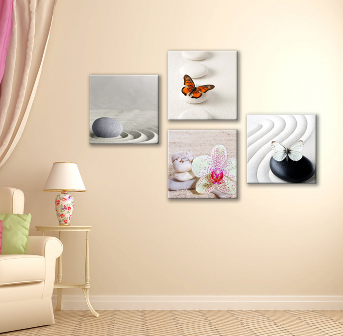 Set de 4 tablouri : Relaxare [4]