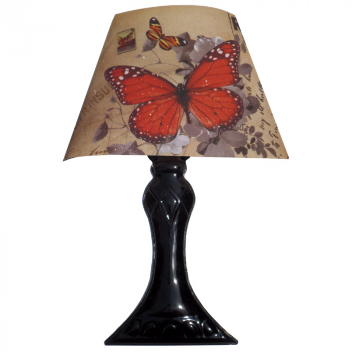 Sticker 3D LED - Veioza cu Fluture [4]