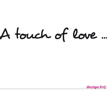 Sticker A touch of love [2]