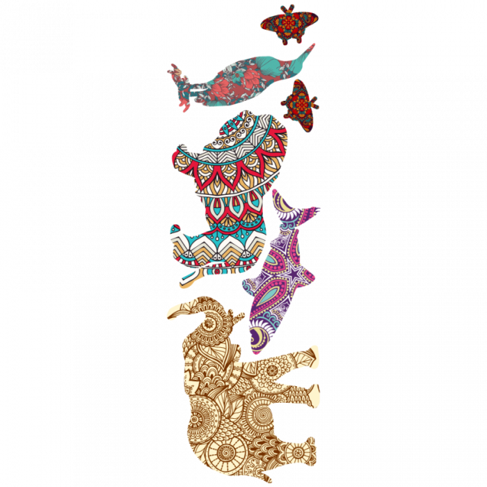 Sticker Abstract animale 2 [2]
