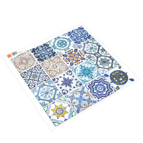 Sticker Mosaic Tile Patterns x 4 buc [2]