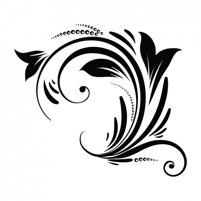Sticker auto - Flower wave [2]
