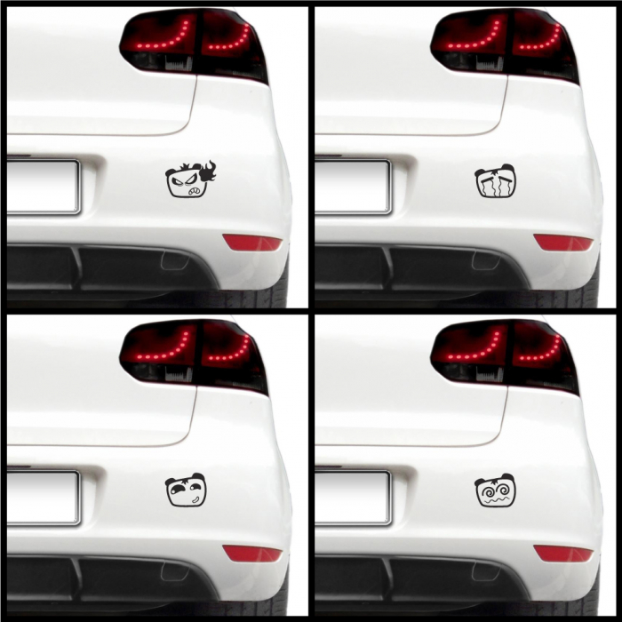 Sticker auto - Dispozitii 4 (pachet) [1]