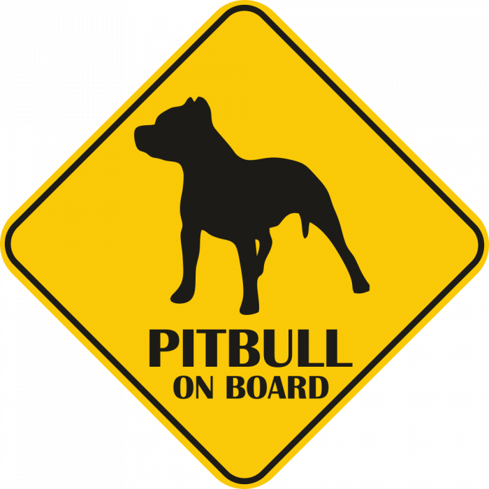 Sticker auto - Pitbull [2]