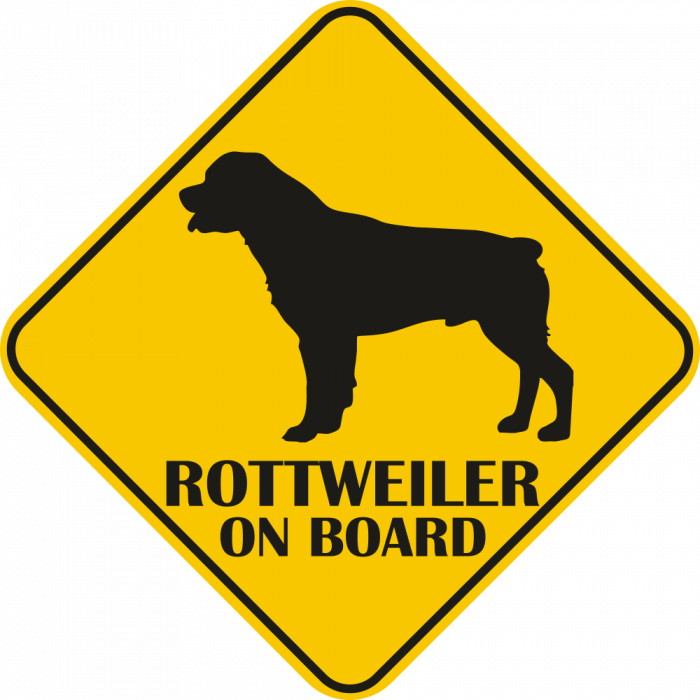 Sticker auto - Rottweiler [2]