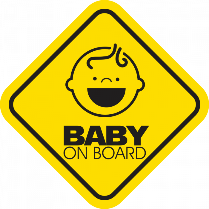 Sticker Baby on board - Baietel [2]