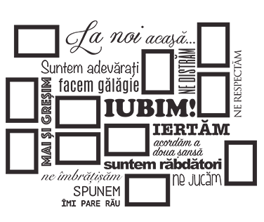 Sticker Casuta noastra ... [2]