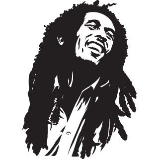 Sticker Bob Marley [2]