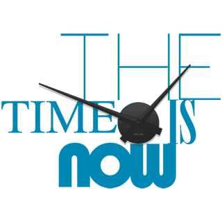 Sticker Ceas Time is NOW [2]