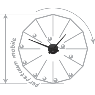 Sticker Ceas Perpetuum Mobile [2]