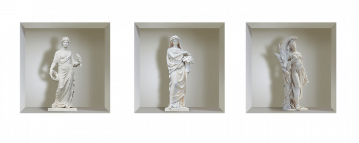 Sticker cu efect 3D - Statuete [5]