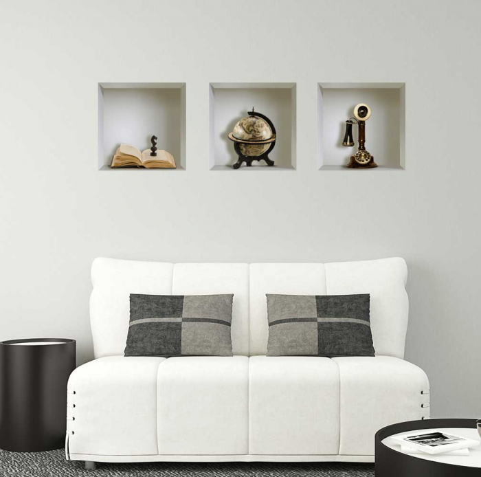 Sticker cu efect 3D - Office - Reducere [3]