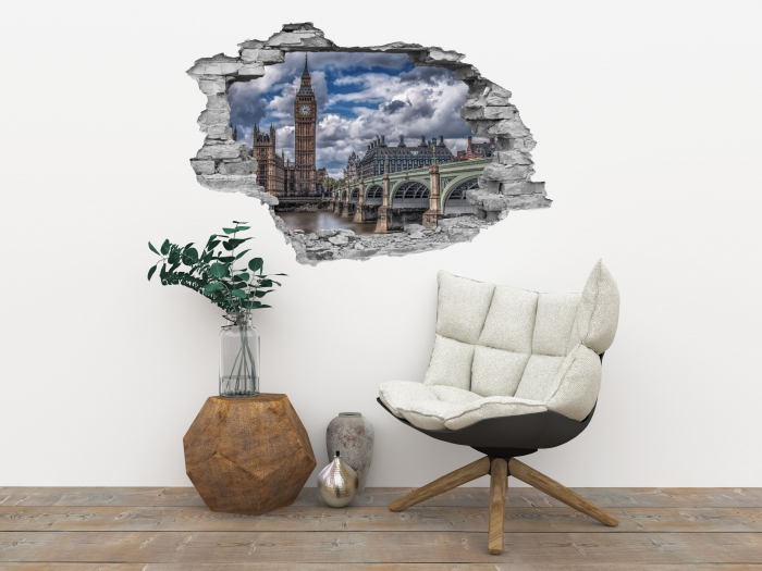 Sticker cu efect 3D - Big Ben [2]