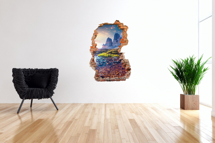 Sticker cu efect 3D - Tre Cime di Lavaredo [2]