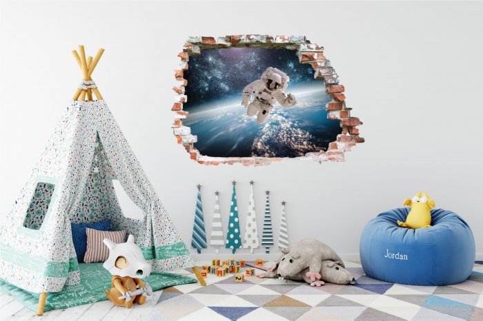 Sticker cu efect 3D - Astronaut [2]