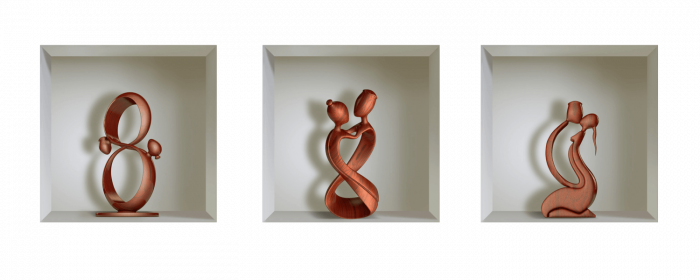 Sticker cu efect 3D - Abstracte [3]