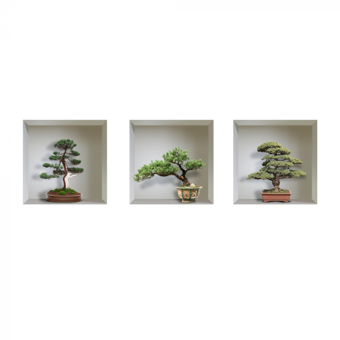Sticker cu efect 3D - Bonsai [4]