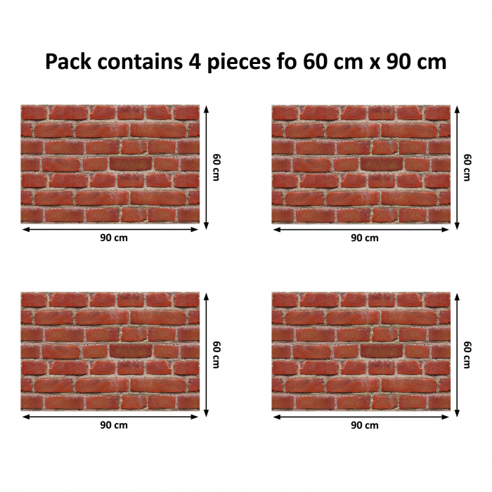 Sticker Vintage Brick – 4 bucati [3]