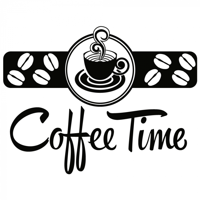 Sticker Decorativ - Coffee Time [2]