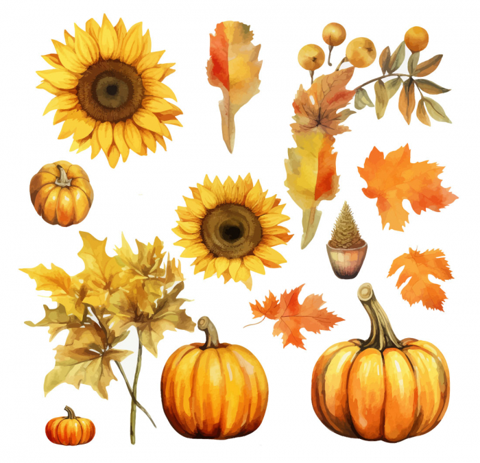 Sticker Decorativ - Colours of autumn [2]