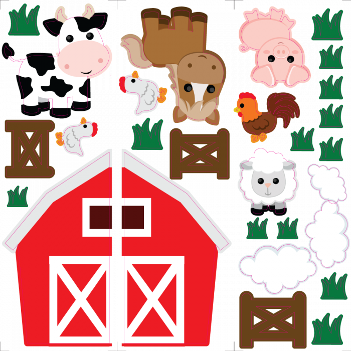 Sticker Decorativ - Viata la tara [2]