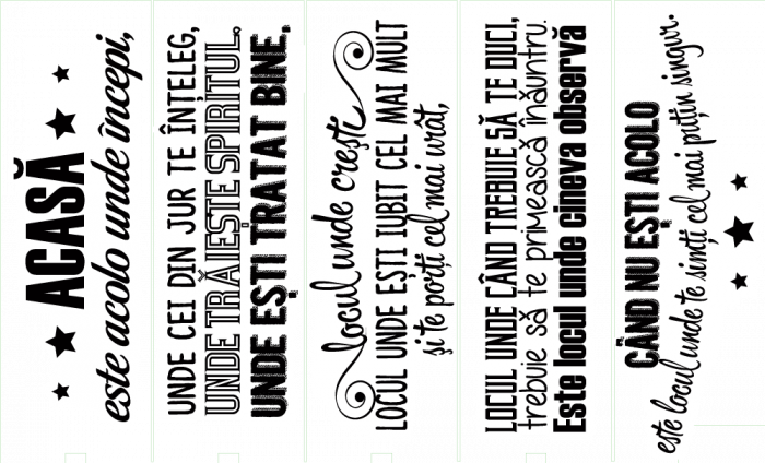 Sticker Decorativ - Acasa [2]