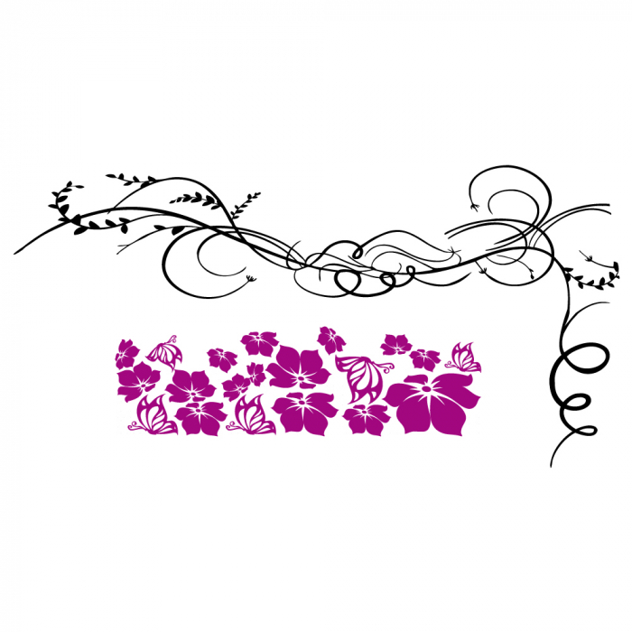 Sticker Decorativ - Floricele [2]