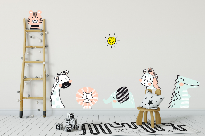 Sticker decorativ - Cute animals [1]