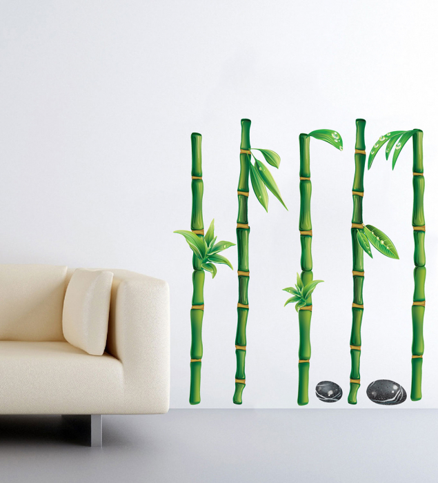 Sticker Decorativ - Bambus - Multicolor [2]