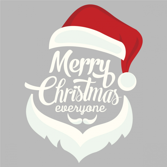 Sticker Decorativ - Merry Christmas everyone [2]