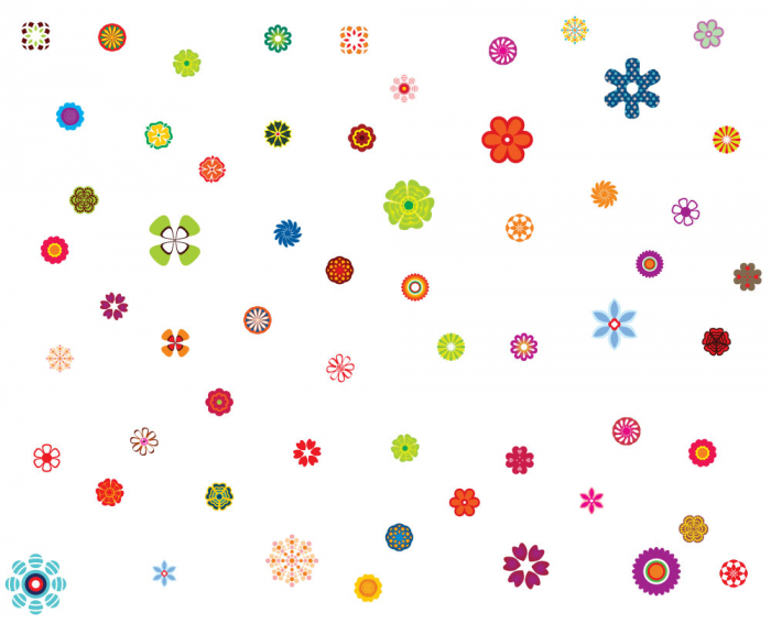 Sticker Decorativ - Mini Floricele [2]