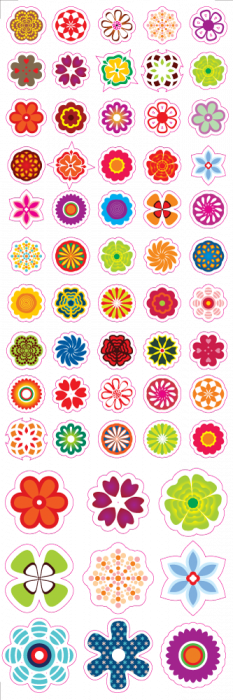 Sticker Decorativ - Mini Floricele [3]