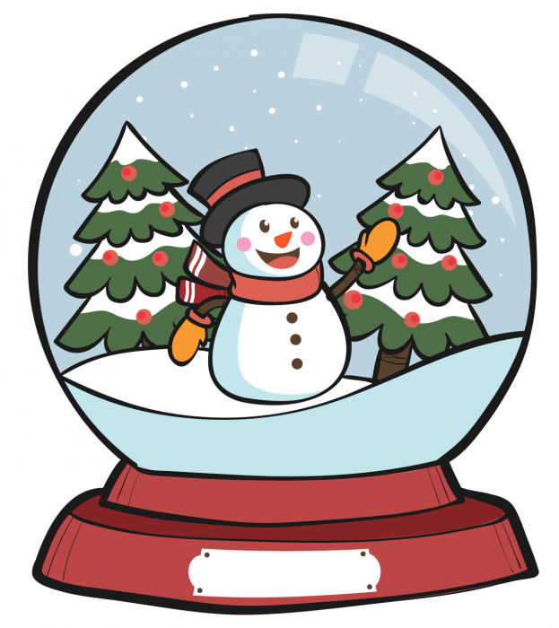 Sticker Decorativ Snowglobe [2]