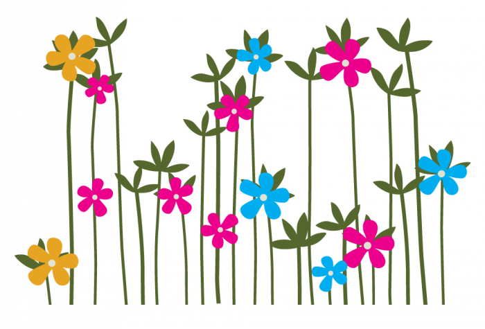 Sticker Decorativ - Flori de lunca [2]