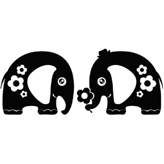Sticker Dl si Dna Elefant [2]