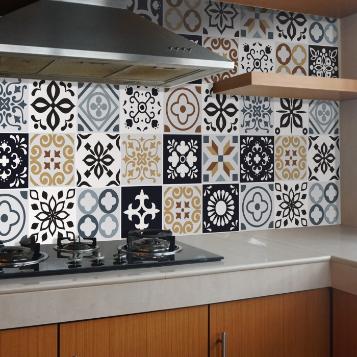 Sticker faianta - Vitorchiano Mediterranean Tiles - 48 buc - 15x15 cm [2]