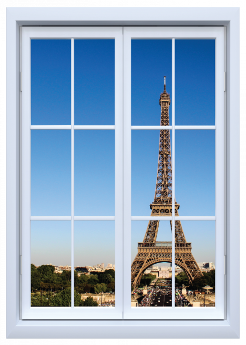 Sticker fereastra - Turnul Eiffel [2]