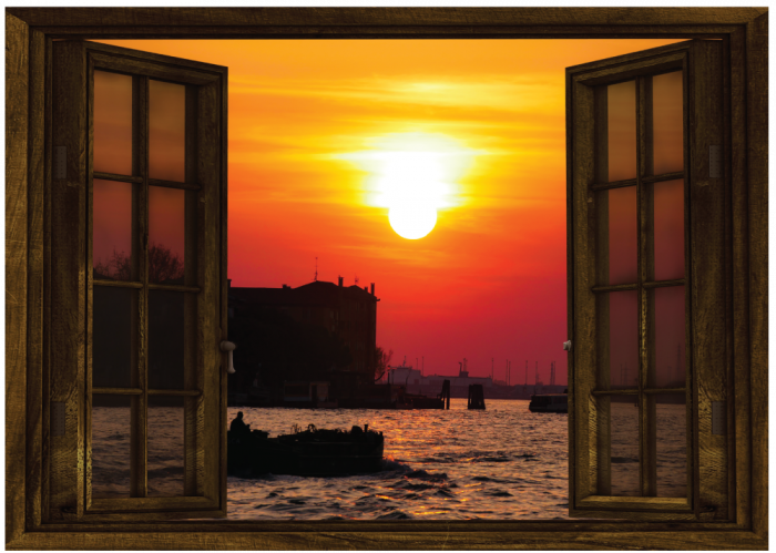 Sticker fereastra - Toscana [2]