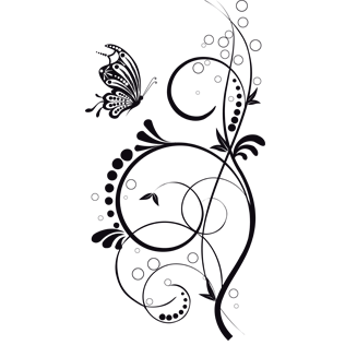 Sticker Florale in culori [2]