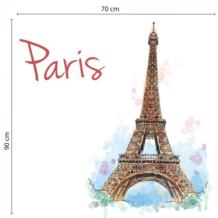 Sticker Eiffel Tower Paris [2]