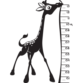 Sticker Girafa Buclucasa [2]