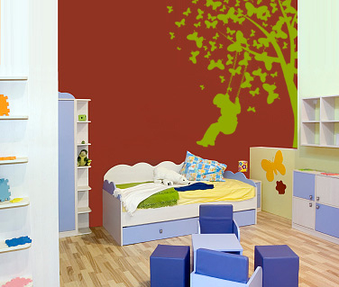 Sticker Gradina cu Fluturi [1]