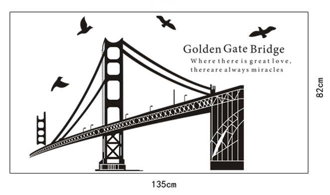 Sticker Golden Gate Bridge [2]