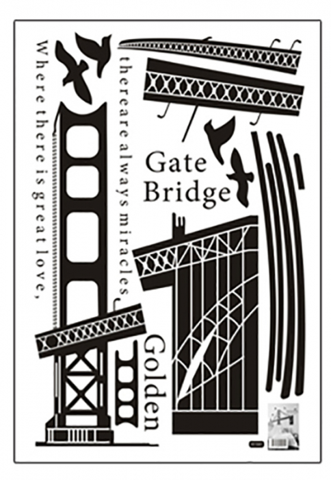 Sticker Golden Gate Bridge [3]