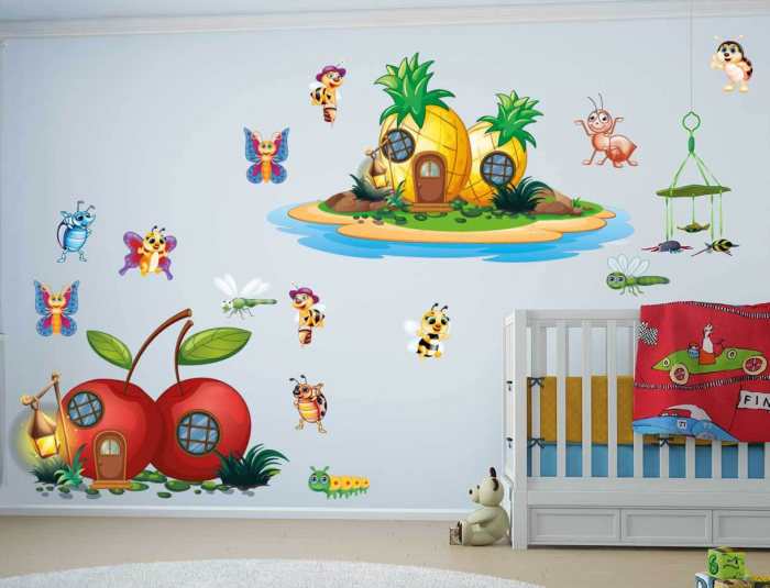 Sticker Casutele din fructe [2]