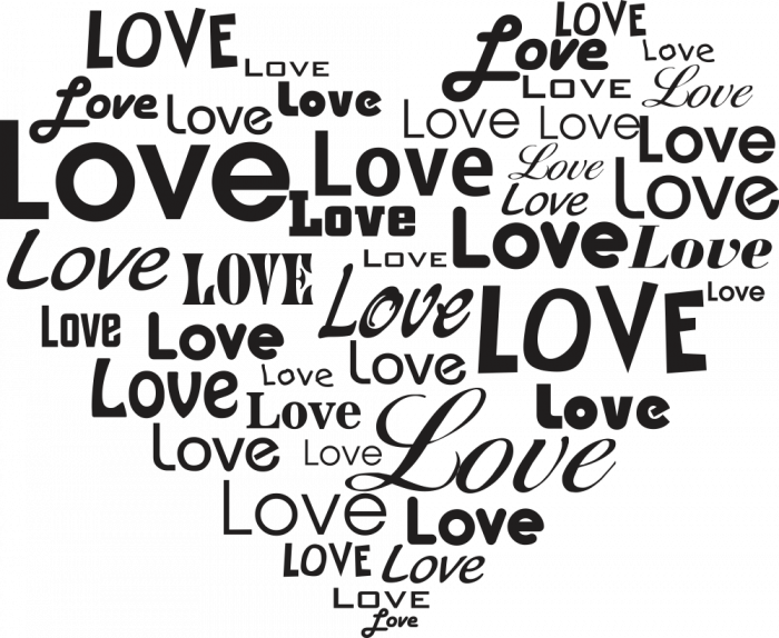 Sticker Heart of LOVE [2]