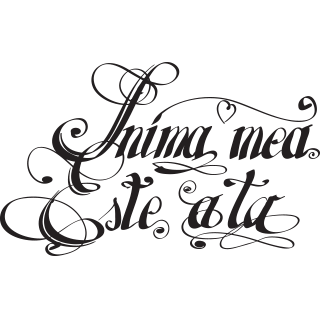 Sticker Inima mea [2]