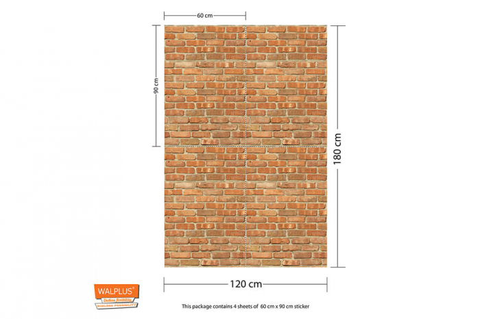 Sticker London Shoreditch Topaz Brickwall – 4 Pcs [3]